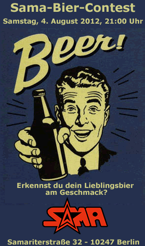 Sama-Bier-Contest 2012